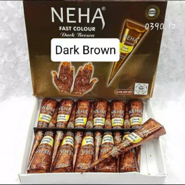 [12pcs] NEHA HENNA PASTE - HALAL