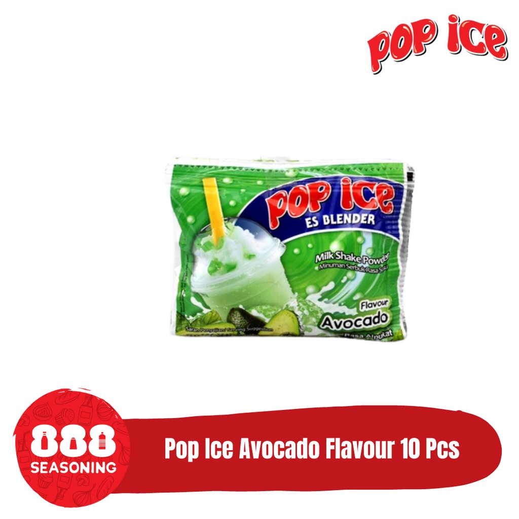 

POP ICE AVOCADO FLAVOUR 10 SACHET