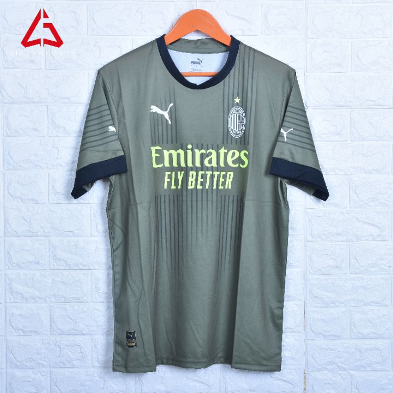 Jersey AC Milan 3rd New Season 2022-2023 Grade Original Fans Version
