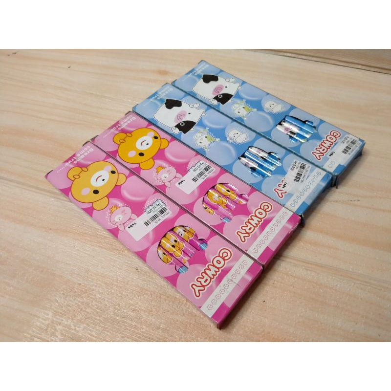 

1 PACK PENSIL KARAKTER 2B HIGH QUALITY ISI 12PCS