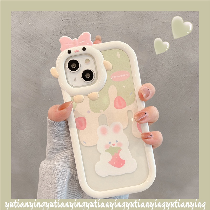 Case Desain Kartun Beruang Kelinci Untuk Vivo Y35 Y22 Y15A Y12i Y20i Y15s Y01 Y12s Y20 Y11 Y15 Y12 Y33S Y50 Y21T Y21T Txa Y21S