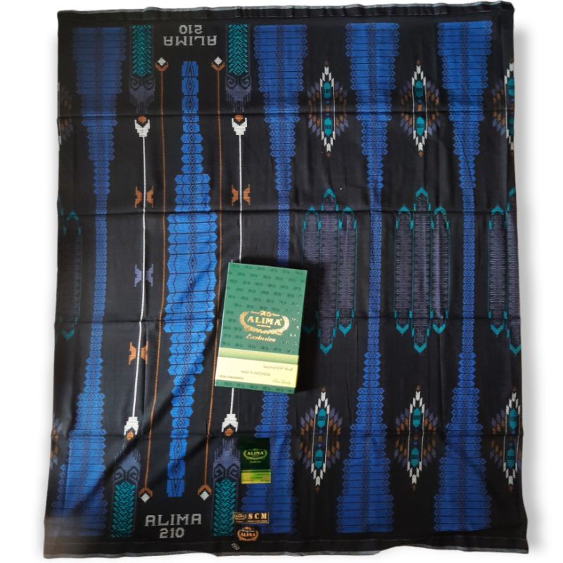 Sarung ALIMA 210 Bahan Rayon Adem Motif BHS