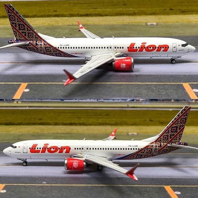 Lion Air Boeing 737-8 Max Pk-Lqm Phoenix 1:400 - Termurah 