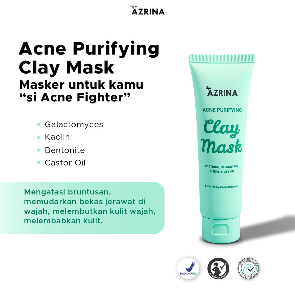 Azrina Acne Purifying Clay Mask 50ml