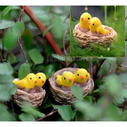 Miniatures - Terrariums - Fairy Garden - Animal_Birds (1pc)