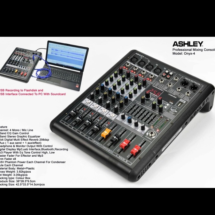 Mixer ASHLEY ONYX 4 - ONYX4 Original NEW