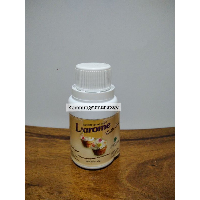 

Larome Vanilla Susu 40 gr (kemasan baru)
