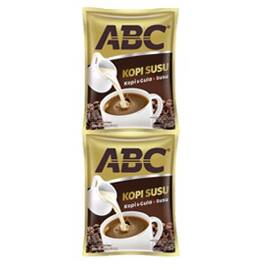 

ABC Kopi Susu Kopi & Gula + Susu Renceng [10x30g]