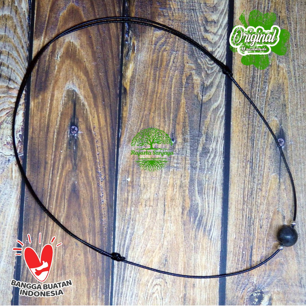Kalung Batu Handmade Rajarta Batu Labradorite Stone Of Transformation