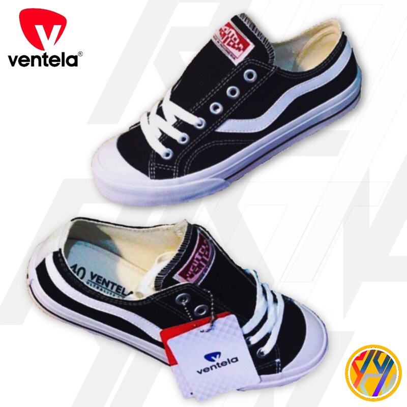 VENTELA PUBLIC LOW BLACK WHITE