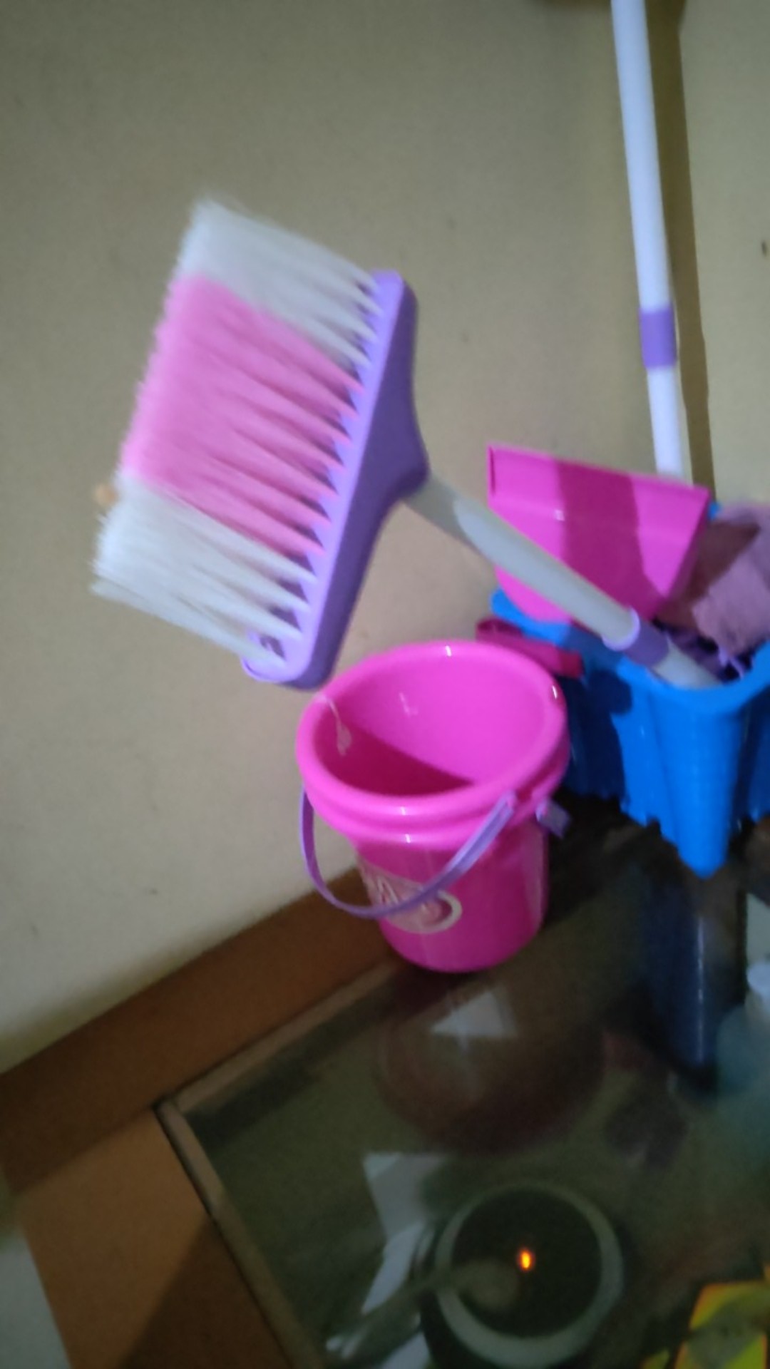Little Helper Mainan Cleaning Set Alat Sapu Pel Anak Sni