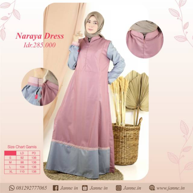 Gamis Janne Naraya