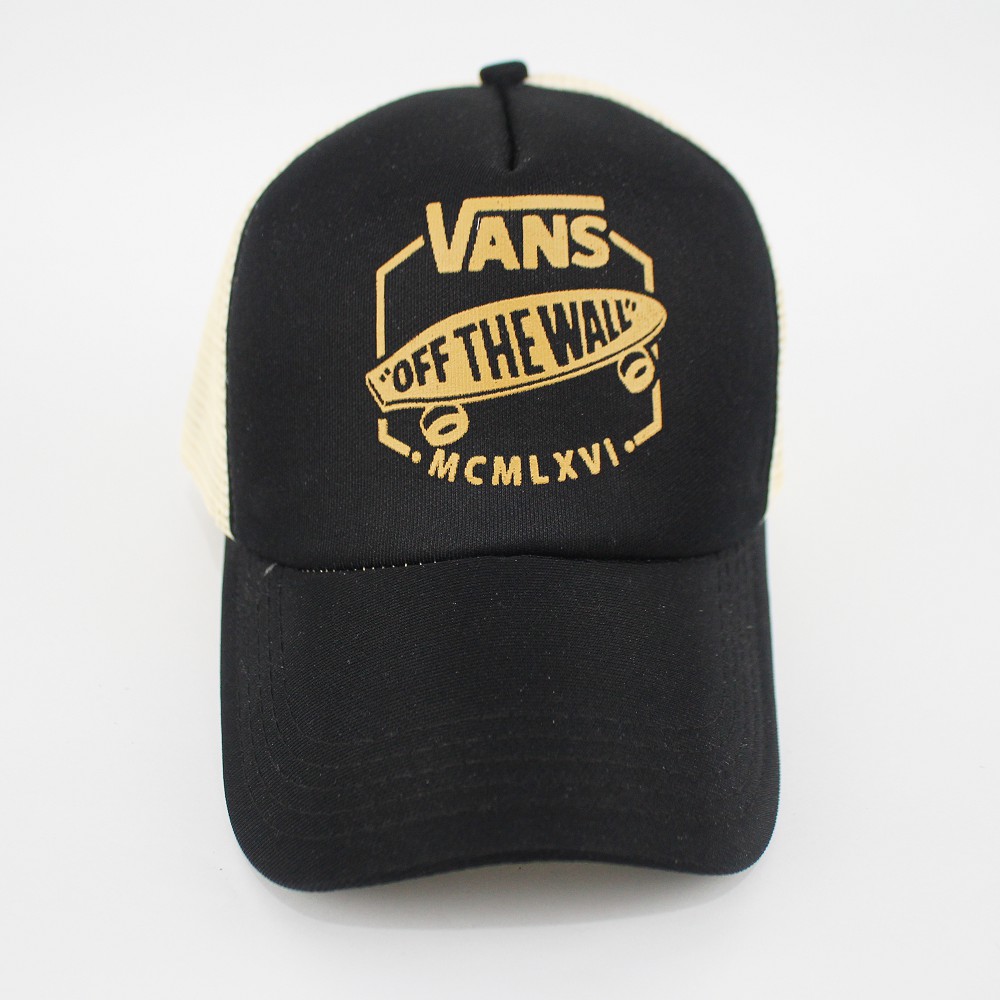 Topi VANS 01 - Snapback VANS - Trucker VANS OFF THE WALL - Topi Jaring VANS - Topi distro Greenlight