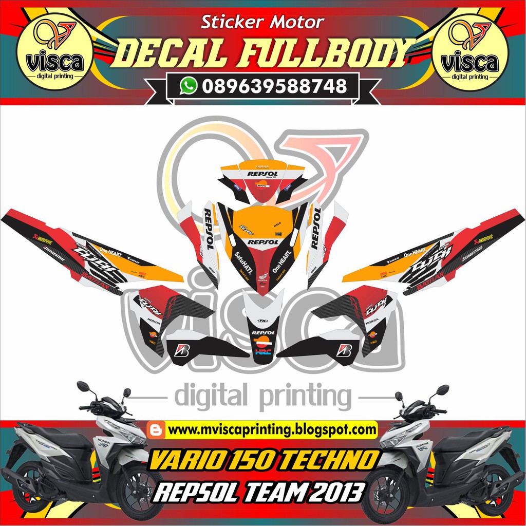 dekal vario decal stiker motor vario dekal motor vario stiker decal vario 125 dekal stiker vario 125