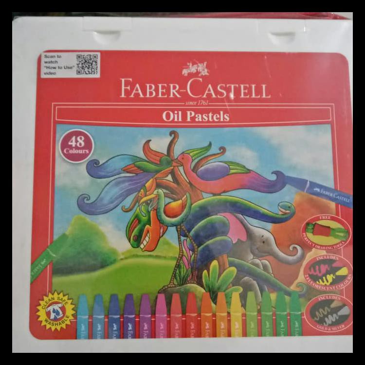 

Terlaris Hexagonal Oil Pastel 48Pcs Plastic Bag Faber Castell Terbaru