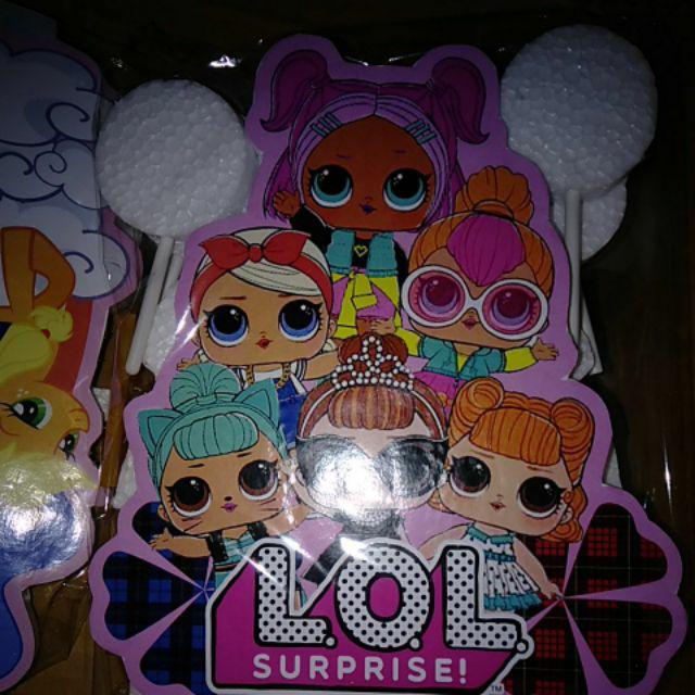 Cake Topper Lol Doll Surprise