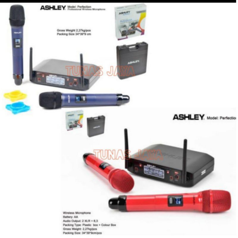 MIC WIRELESS ASHLEY PERFECTION ORIGINAL MIC ASHLEY PERFECTION FREE KOPER