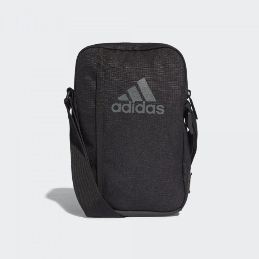 ORIGINAL Adidas Mini Sling Waist Bag Tas Selempang Hitam Biru
