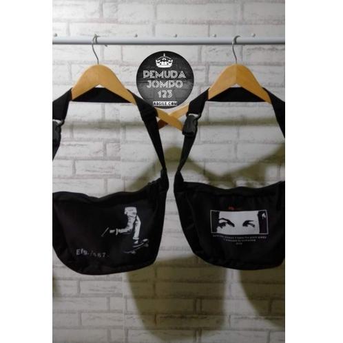 Sling Bag Distro EFG - GOKS - SKYMO - PROBLEM Tas selempang  Sling Bag pria Tas Slempang [AJA.25Au22