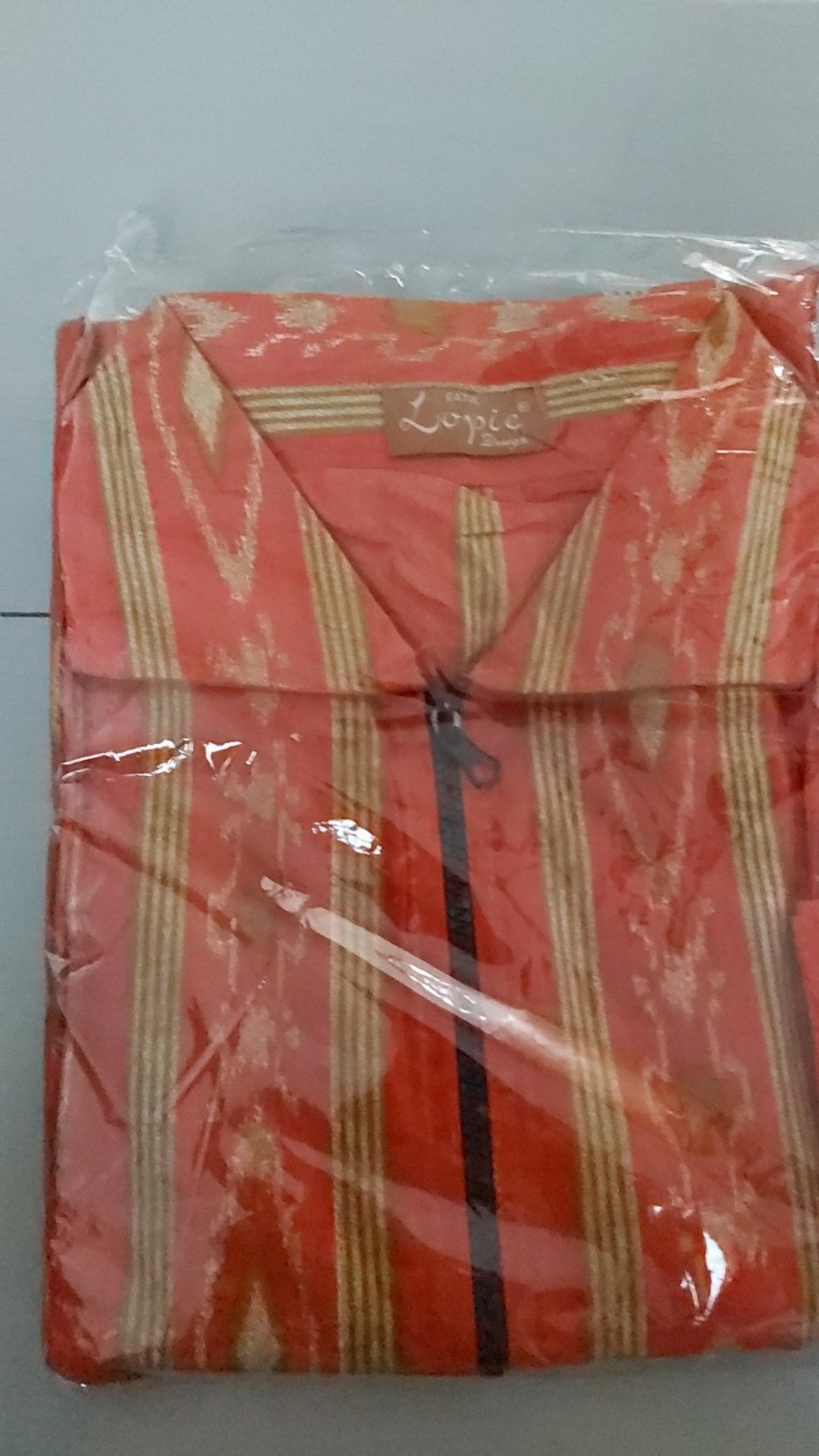 #bayardirumah Tunik Zipper Batik Wanita M L Xl Xxl Jumbo