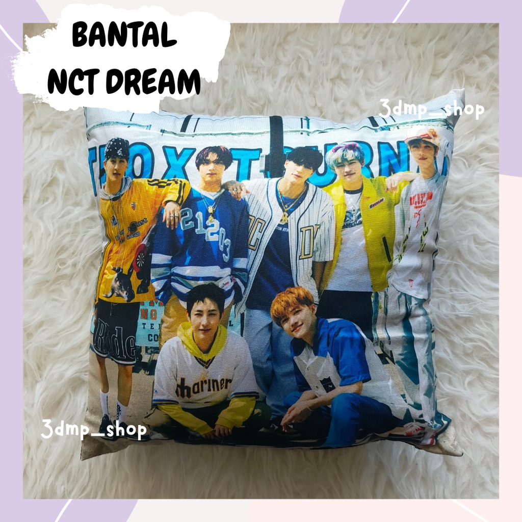 Bantal NCT Jaehyun Jaemin Haechan Taeyong Jeno Mark Jisung kpop