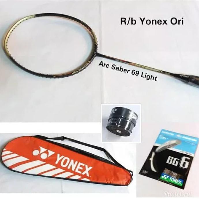 BI9 SALE PROMO RAKET BADMINTON YONEX Arcsaber 69 Light Rudy Hartono(INC PASANG) SDWD