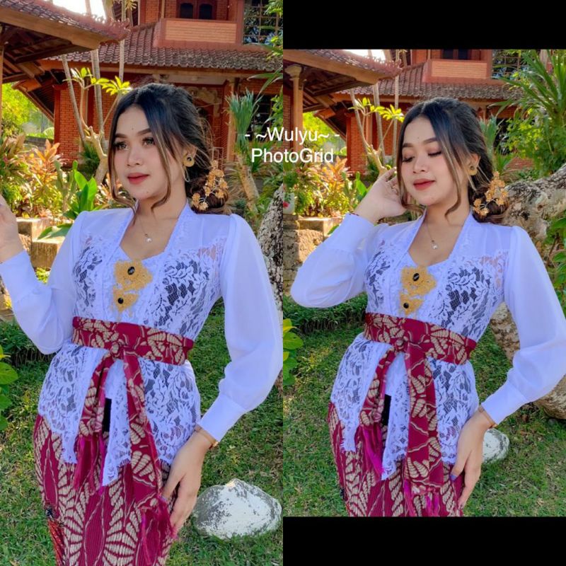 Kebaya Bali SEMI MODIFIKASI Tangan Panjang ALADIN