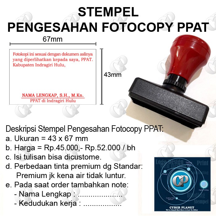 13+ Contoh stempel fotocopy info