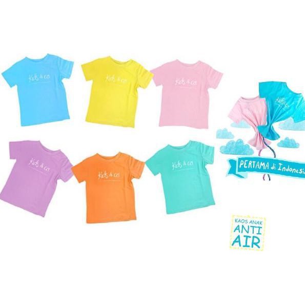 KAOS ANAK ANTI AIR | WATERPROOF TSHIRT