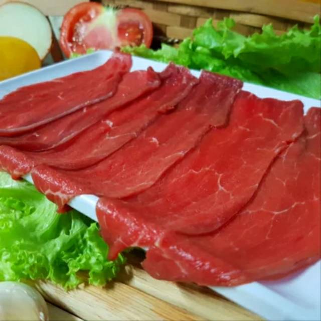 

Premium Beef Sukiyaki / Teriyaki (Tanpa Lemak) Halal 500gr