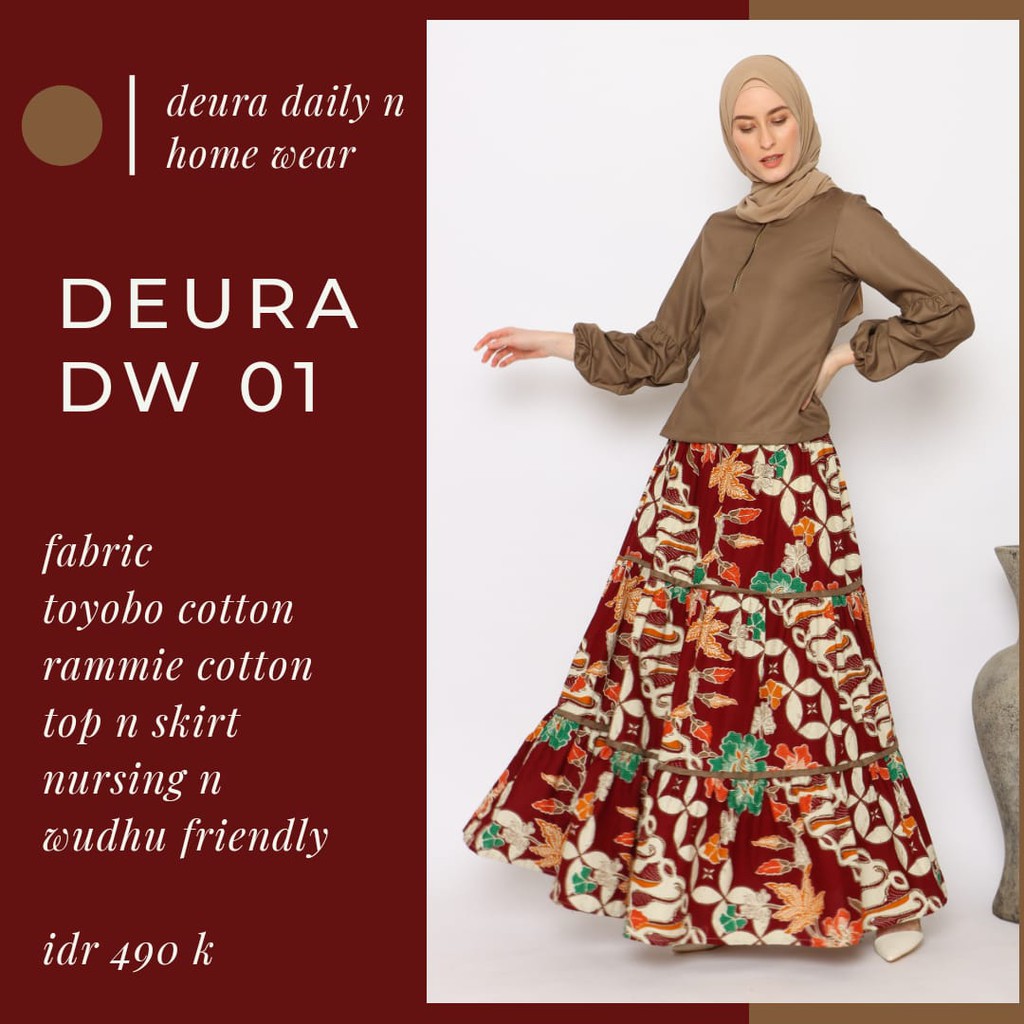 

SET DEURA DW 01 ( COKLAT ) ABUN1280