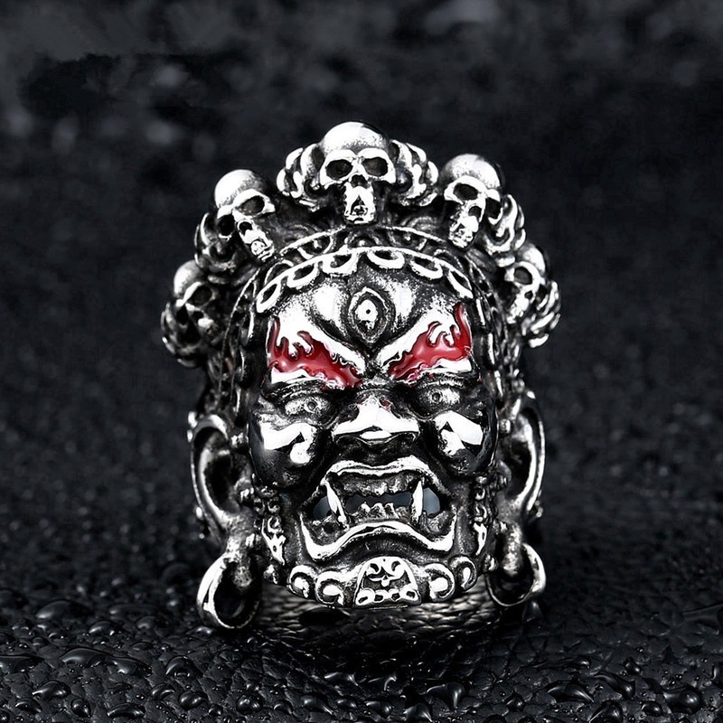 Men's Fashion Punk Style Skull Ring Jewelry Accessories/Anniversary Gift