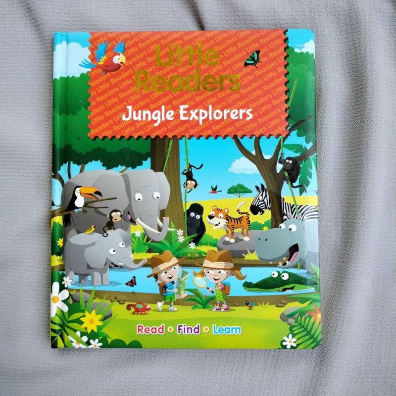 Buku Anak Board Book JUNGLE EXPLORERS (preloved)