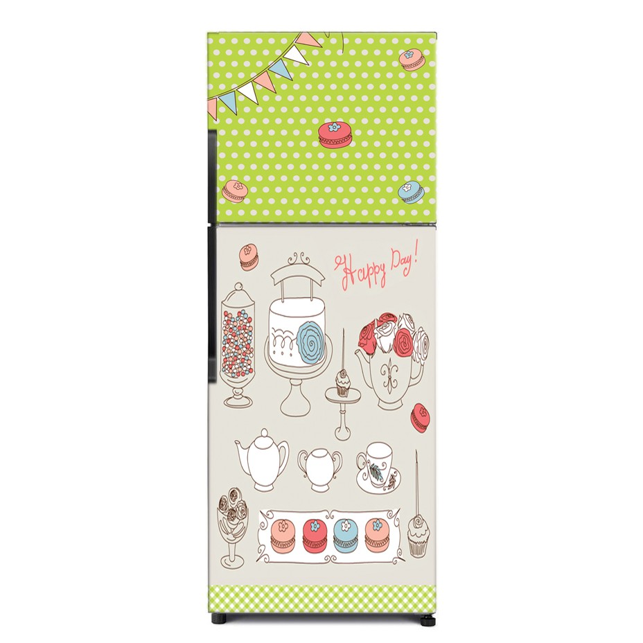 STIKER KULKAS KITCHEN