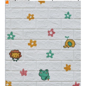 FAYES Wallpaper Dinding Foam 3D 70 x 39 CM Motif Unik Waterproof / walpaper dinding U96 / U137 / U138 / U139-U138 ANIMAL