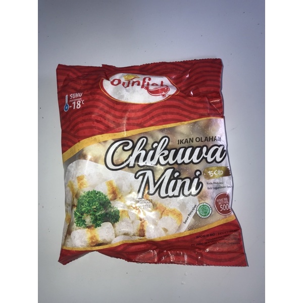 

Sunfish Chikuwa mini 500g