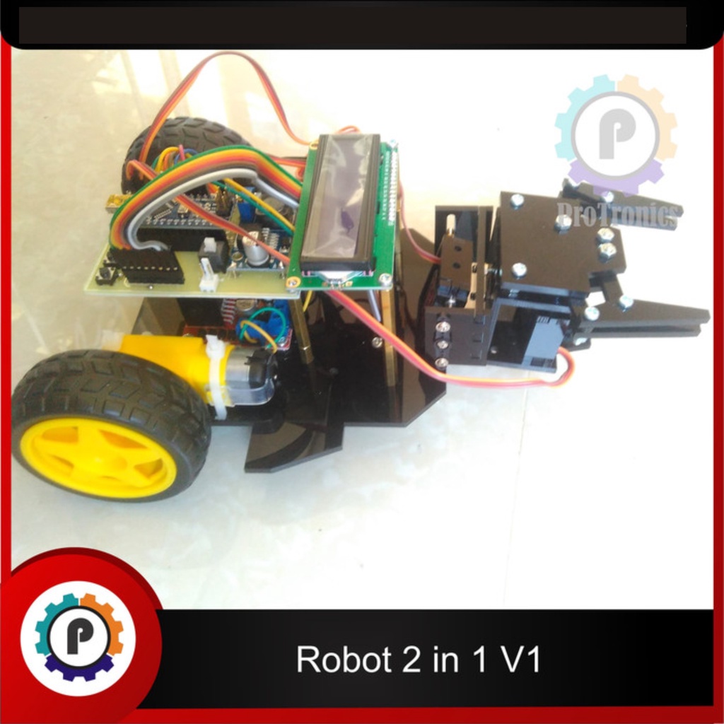 Robot 2 in 1 Robot Transporter + Line Follower Micro V1