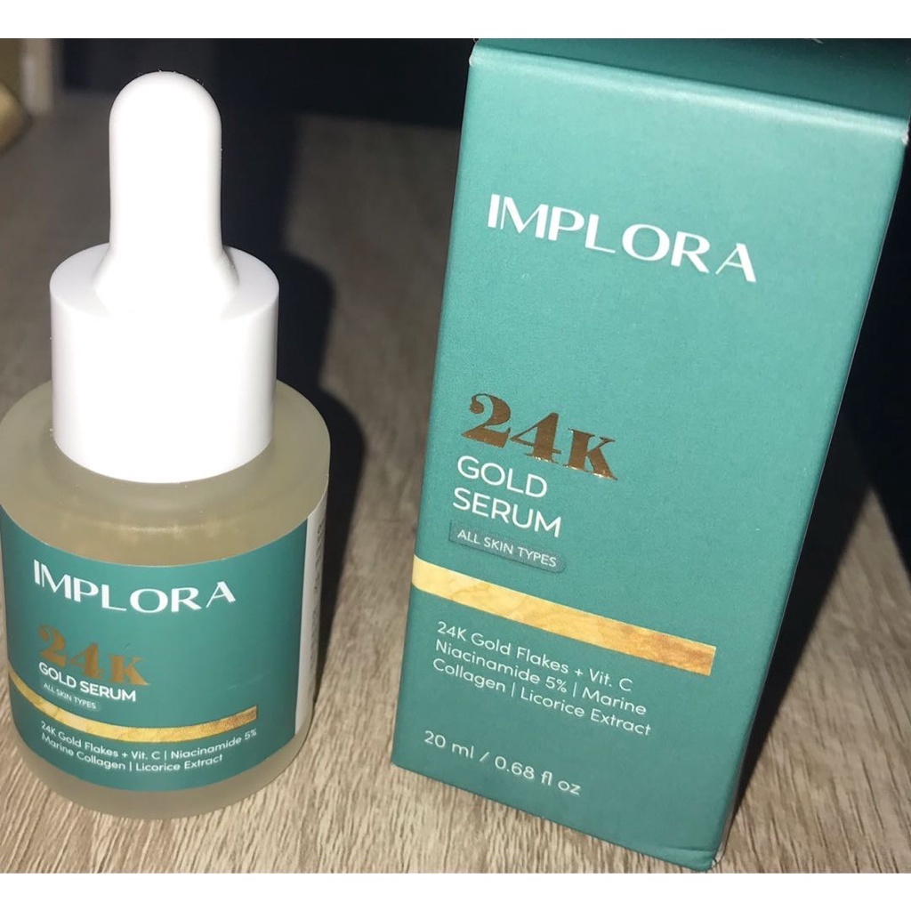 IMPLORA SERUM WAJAH (24K GOLD SERUM)