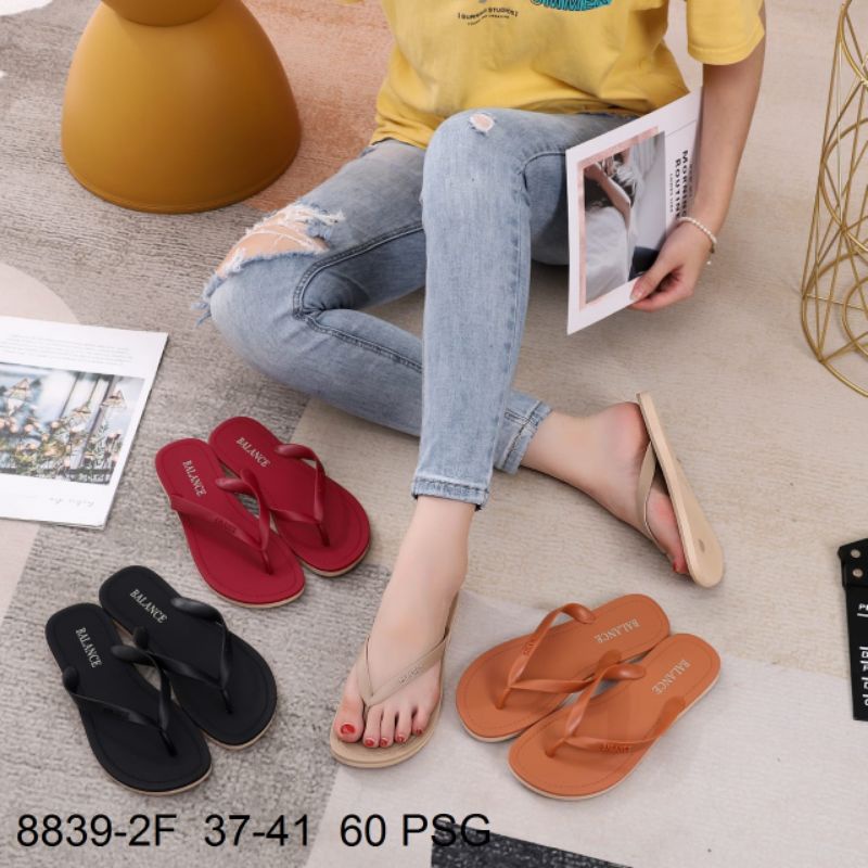 Sandal Jepit Simple Casual Polos Doop Balance 8839