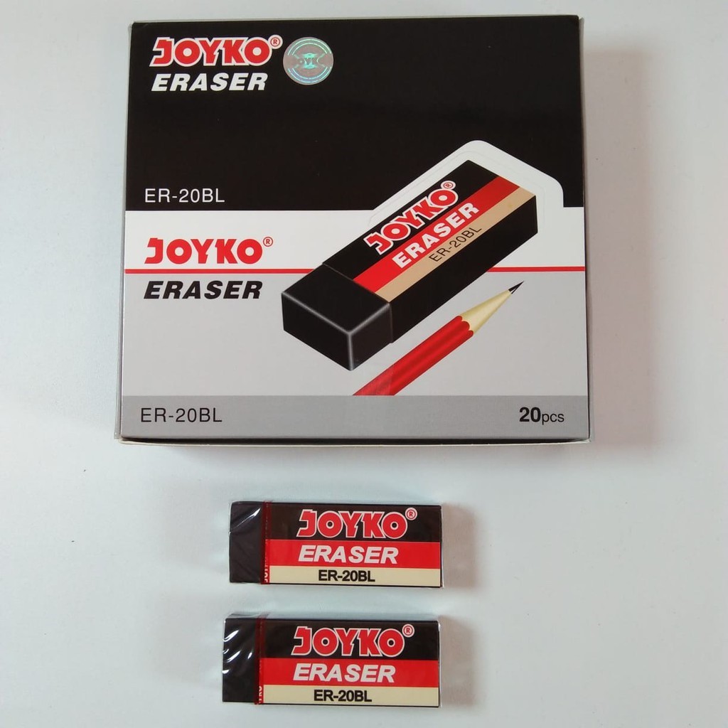 Penghapus Eraser Joyko Hitam Besar ER-20BL UK BESAR