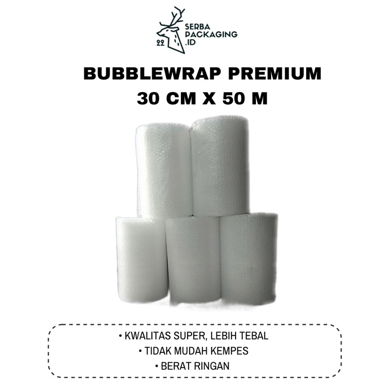 

Bubblewrap Premium 30 cm x 50 meter