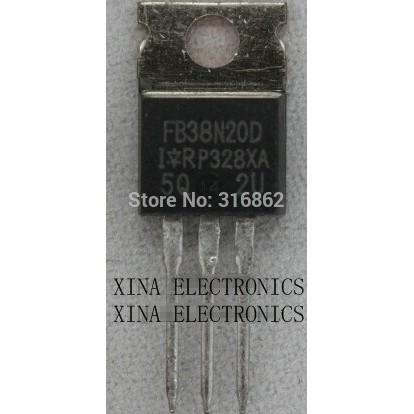 IRFB38N20DPBF IRFB38N20D IRFB38N20 200V 43A TO-220 ROHS ORIGINAL 10PCS/lot  Free Shipping