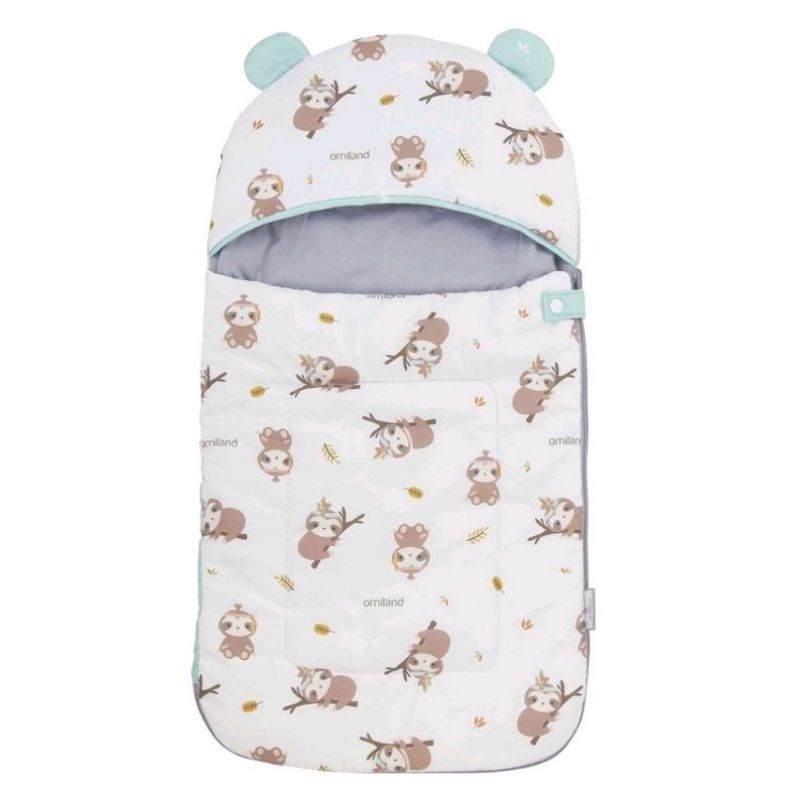 omiland selimut bayi sailor/sloth series