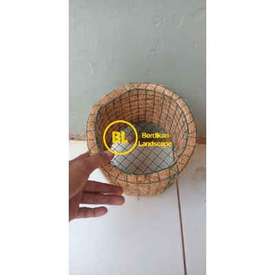 pot anggrek serabut kelapa pot serabut kelapa