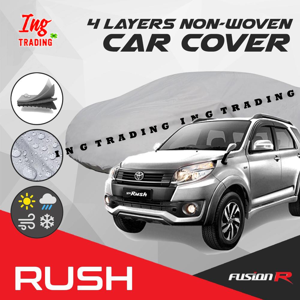 Cover Sarung Mobil TOYOTA RUSH Fusion R 4 Layer Waterproof