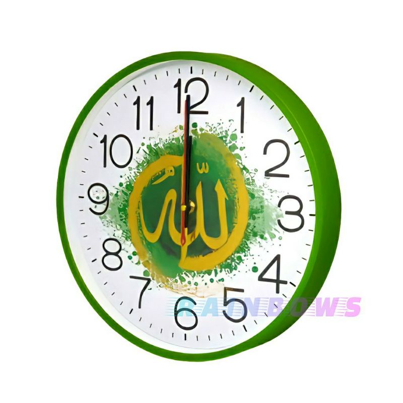 JAM DINDING OGANA 901 KALIGRAFI TEBAL / JAM DINDING OGANA