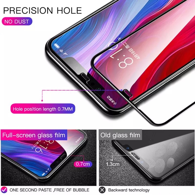 TEMPERED GLASS 9D FULL COVER SAMSUNG A01 A02 A10 A11 A12 A20 A30 A50 A70 A80 A90 ANTI GORES KACA FULL LEM