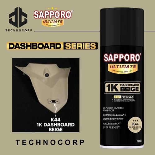 

Cat 1K SAPPORO ULTIMATE K44 DASHBOARD BEIGE / BODY KASAR CREAM 400ML