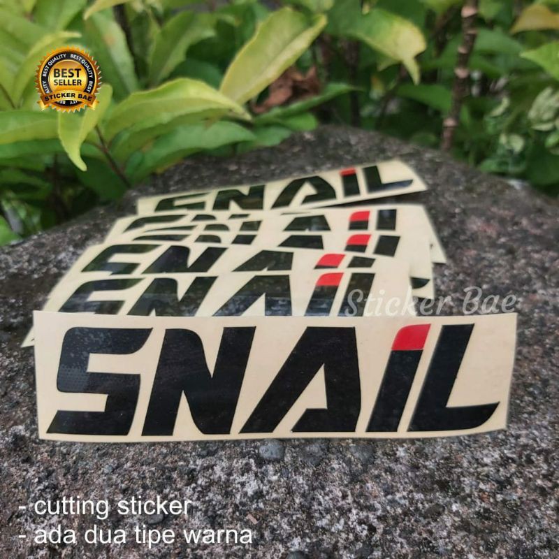 stiker snail sticker helm cutting