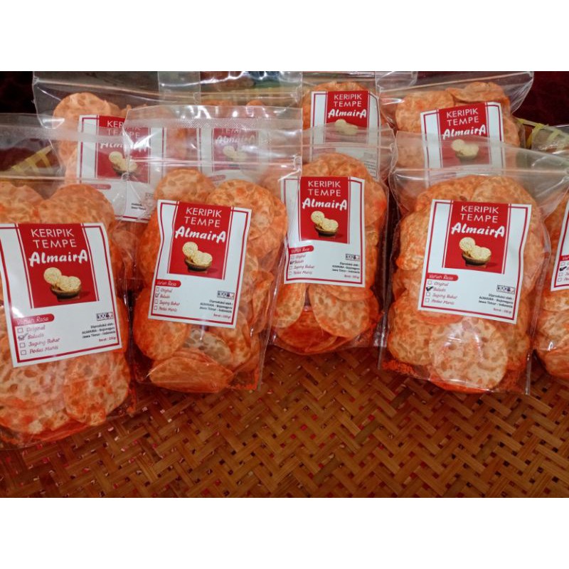 

keripik tempe sagi original 100gr Almaira